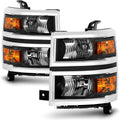 Headlights Assembly Replacement for 2014 2015 Chevy Silverado 1500