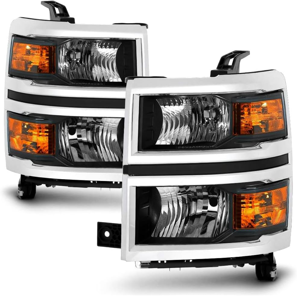 Headlights Assembly Replacement for 2014 2015 Chevy Silverado