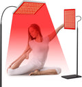 Red Light Therapy Lamp for Body & Face - 660nm + 850nm Panel