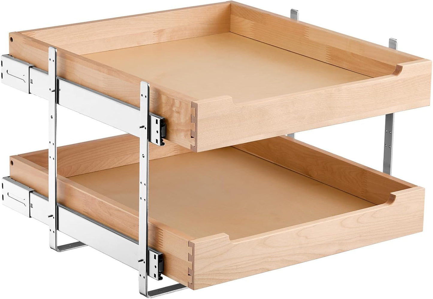 VEVOR 2 Tier Pull Out Cabinet Organizer for Kitchen and Bathroom