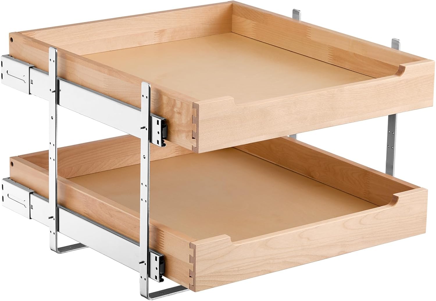 VEVOR 2 Tier Pull Out Cabinet Organizer for Kitchen and Bathroom