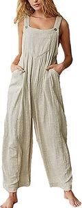 Patchwork Floral Bohemian Jumpsuit - Loose Wide Leg Overall