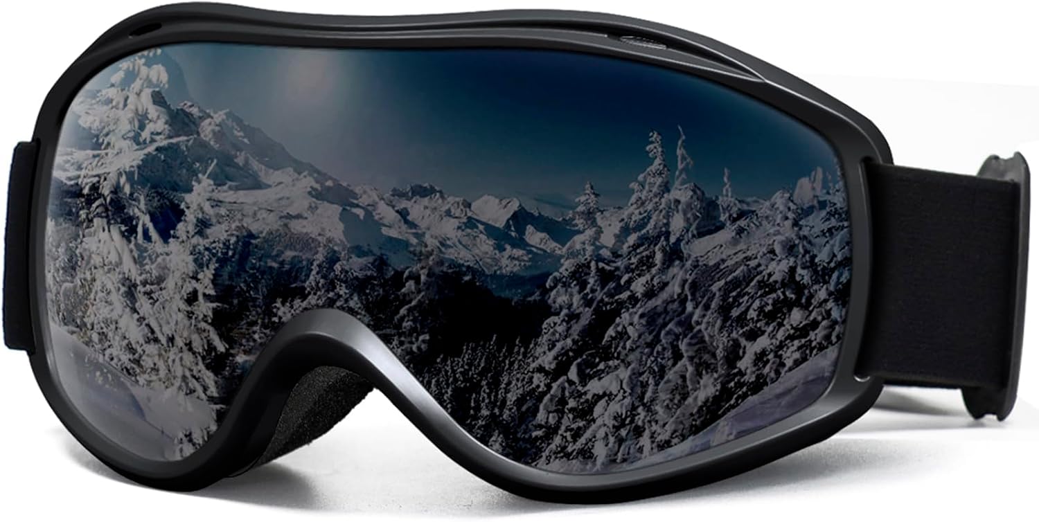SPOSUNE OTG Ski Goggles | Anti-Fog & UV Protection