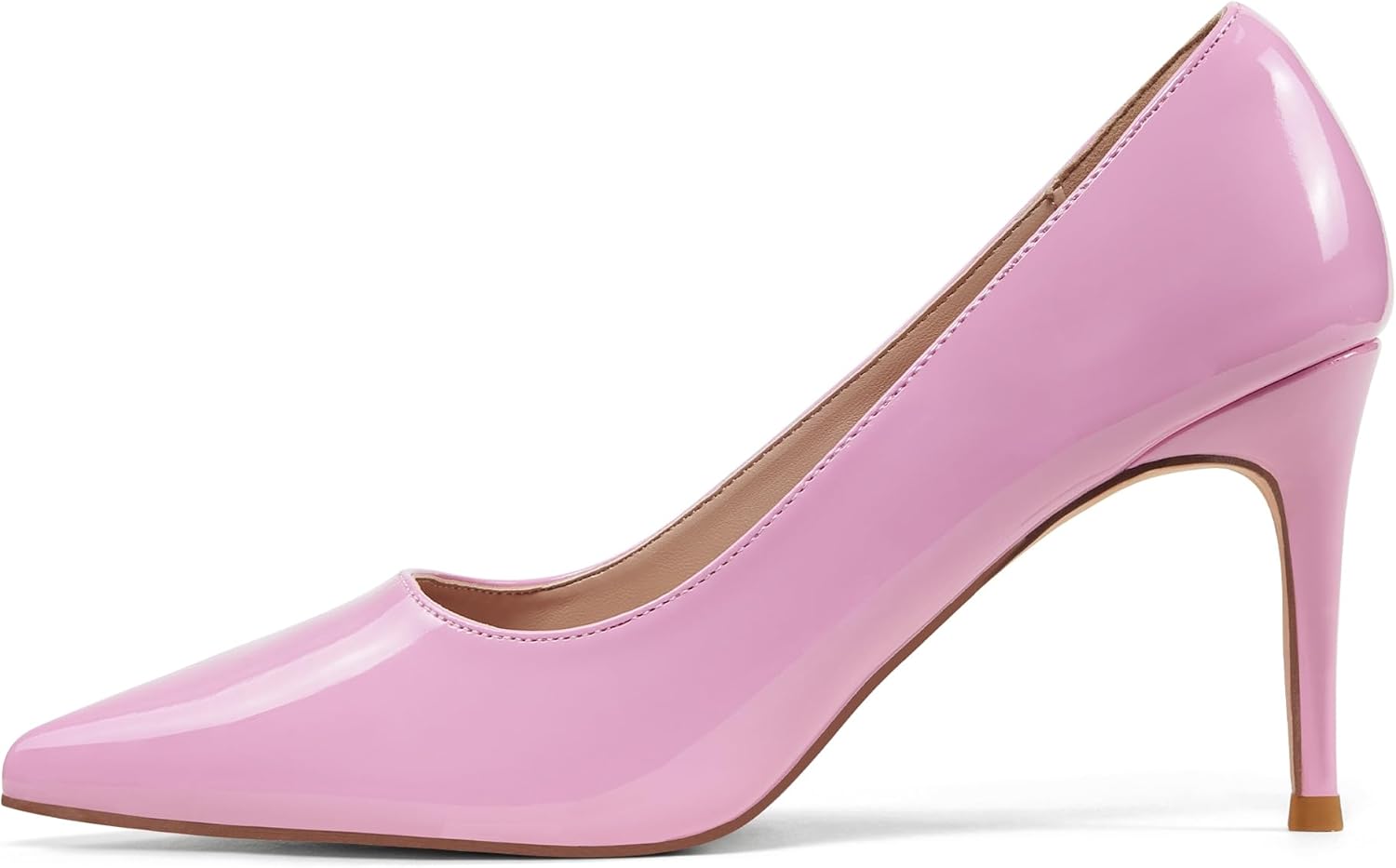 Elisabet Tang 3 in Classic Pointy Pull on Heeled Wedding Pumps