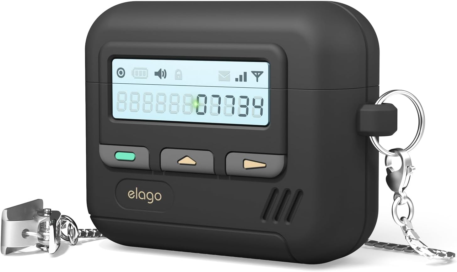 elago AirPods 4 Pager Case: Shock Resistant, Full Protection