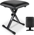 AODSK Keyboard Bench X-Style Cushion Padded Adjustable Collapsible