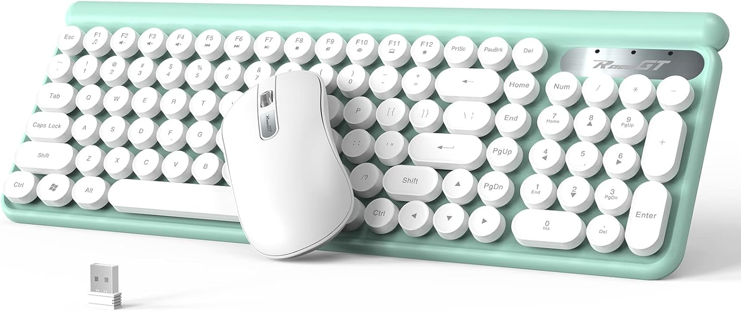Silent Typing Bliss: RaceGT Wireless Keyboard & Mouse