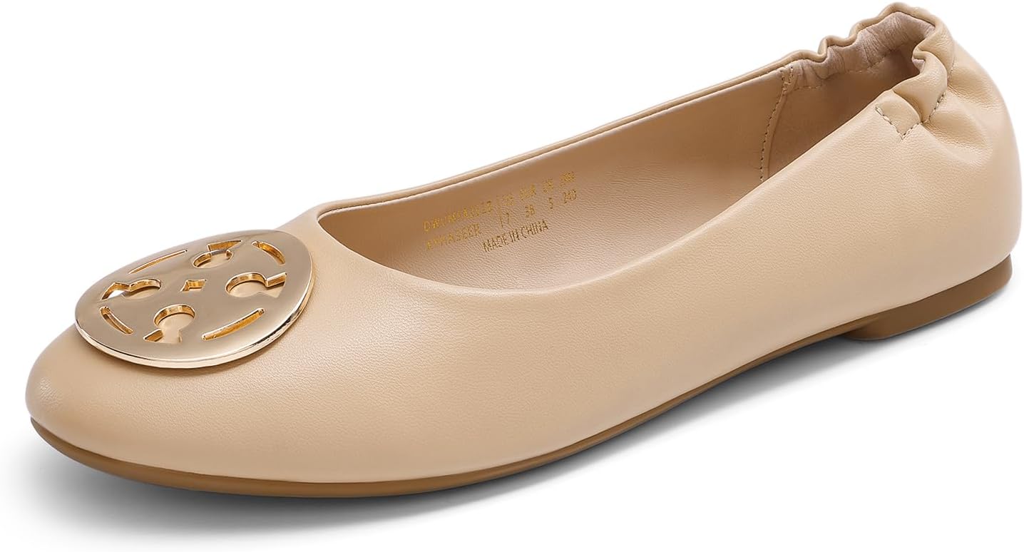 DREAM PAIRS Women's Ballet Flats for Comfort and Style