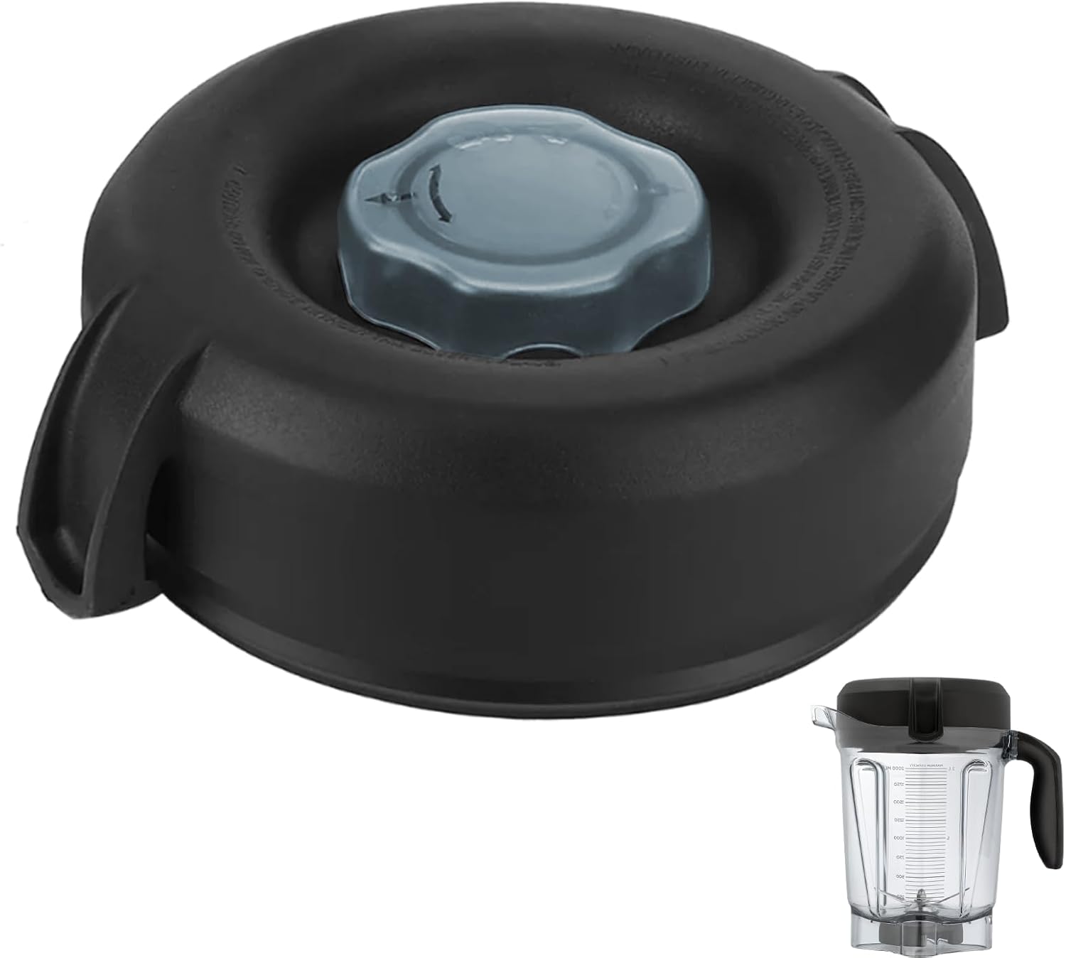 Premium 64oz Low-Profile Vitamix Lid Replacement