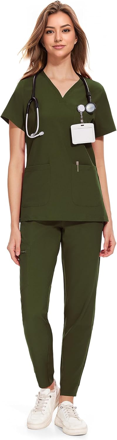 COZYFIT Medical Scrubs for Women - Stylish and Functional Set