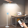 Syrinx LED Floor Lamp Double Head Gooseneck - Bright, Gesture On/Off