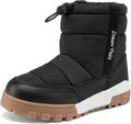 Kids Winter Snow Boots with Faux Fur Lining - Slip Resistant