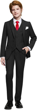 Marvelous World Boys' Formal Slim Fit Suit Set - Complete (Style 6HYH)