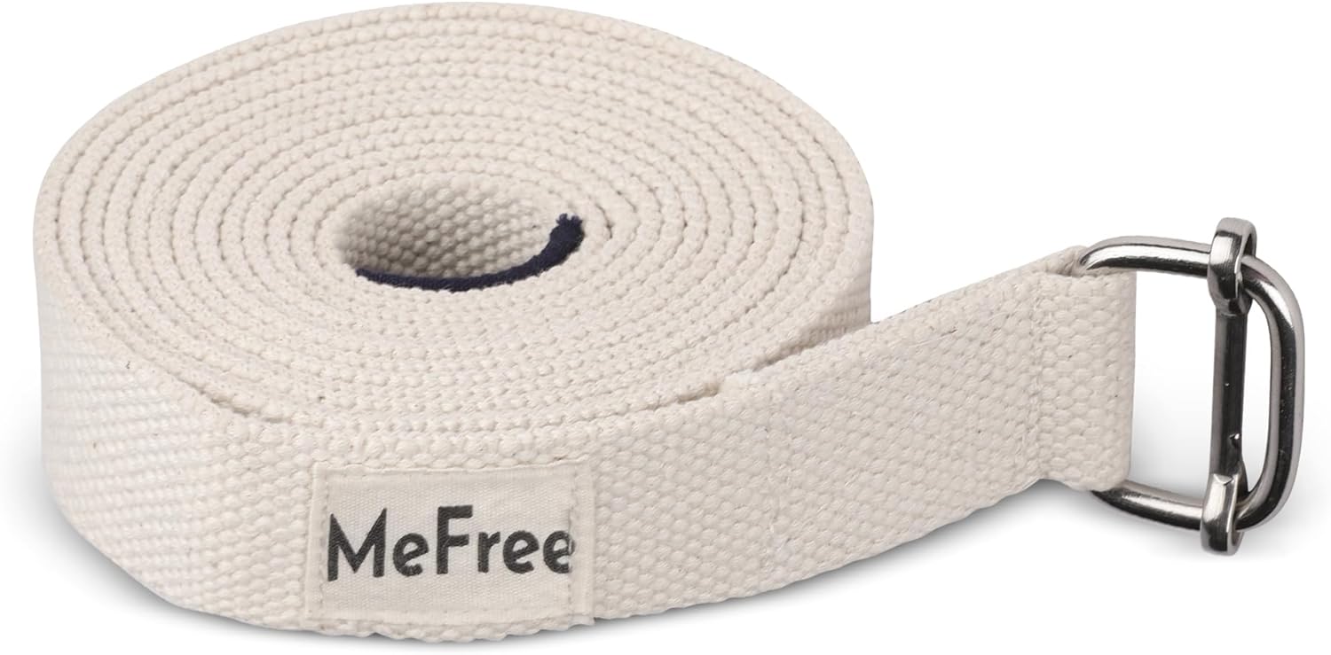 MeFree Organic Yoga Strap - Stretch Every Asana!