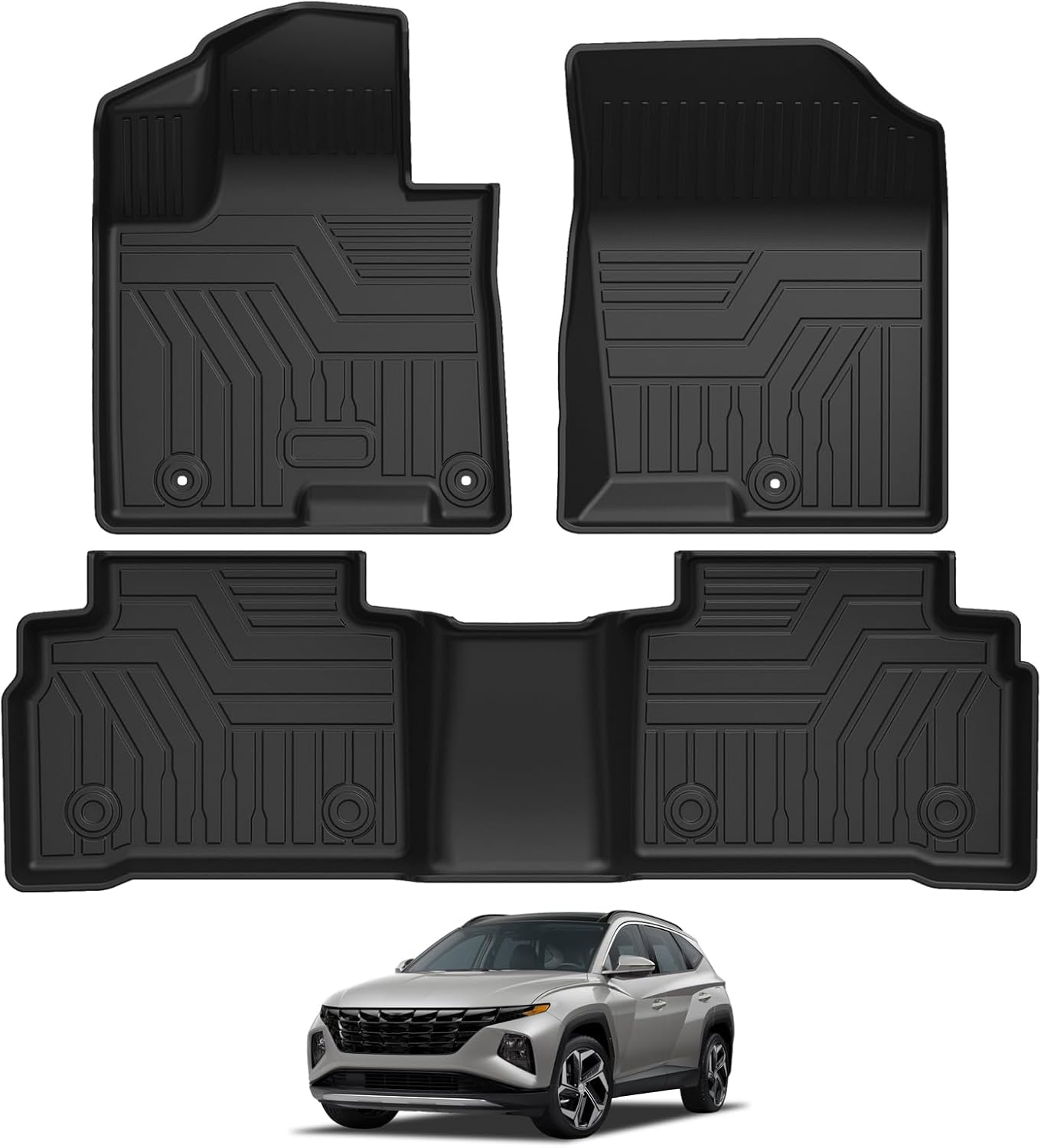 Custom Fit Floor Liners for 2022-2025 Hyundai Tucson Cars