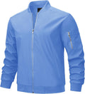 Men's Lightweight Bomber Jacket Windbreaker for Fall & Spring