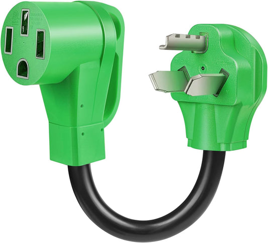 UL Listed 30A Dryer to 50A Adapter for Tesla