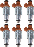 TRQ Fuel Injector Set Compatible with 1992-2000 Chrysler & Dodge - 6