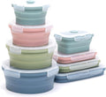 Collapsible Silicone Food Storage Container Set (INDIGO) - Space