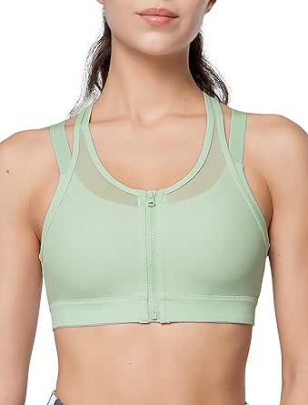 Yvette High Impact Sports Bra for Plus Size Women - Comfortable Fit