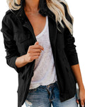Women Military Anorak Jacket Cotton Shell - Lightweight Spring Parka
