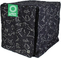 Molly Mutt Rocketman Dog Crate Cover - Breathable 100% Cotton Canvas