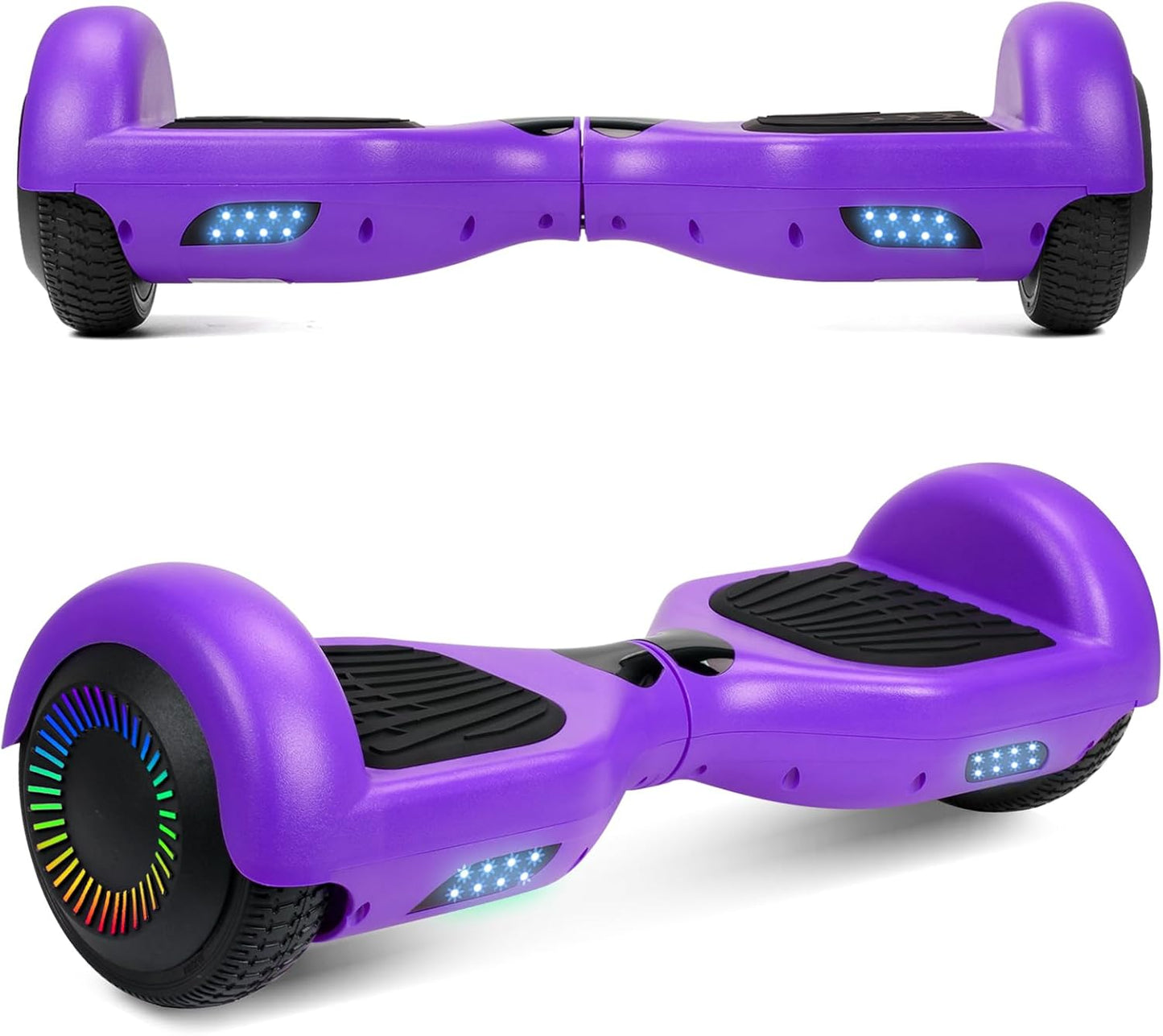 Self Balancing Hoverboard with Bluetooth and LED Lights for Kids