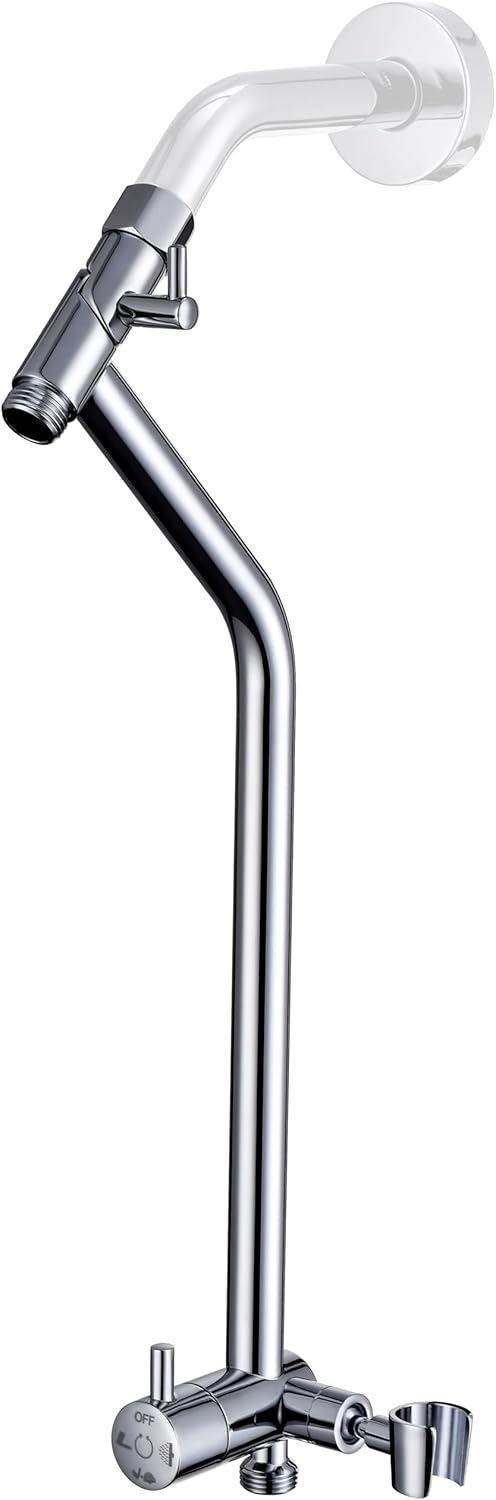 G-Promise All Metal Shower Diverter with 4-Setting Modes