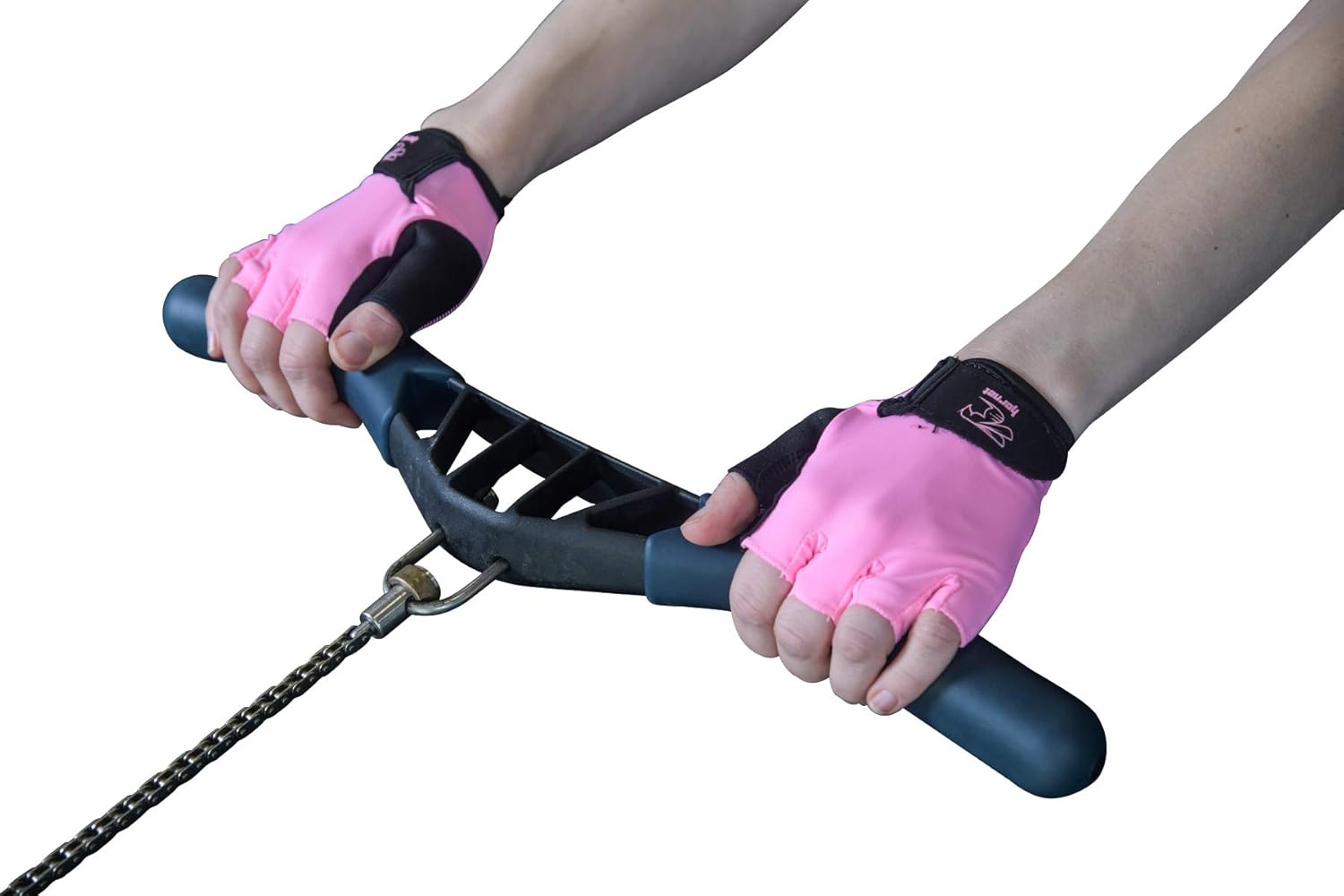 Women's Light Pink Rowing Gloves - Versatile Watersports Gear