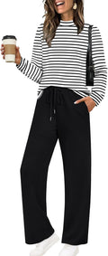 Two Piece Sets for Women Mock Neck Matching Sets - Soft Stretchy