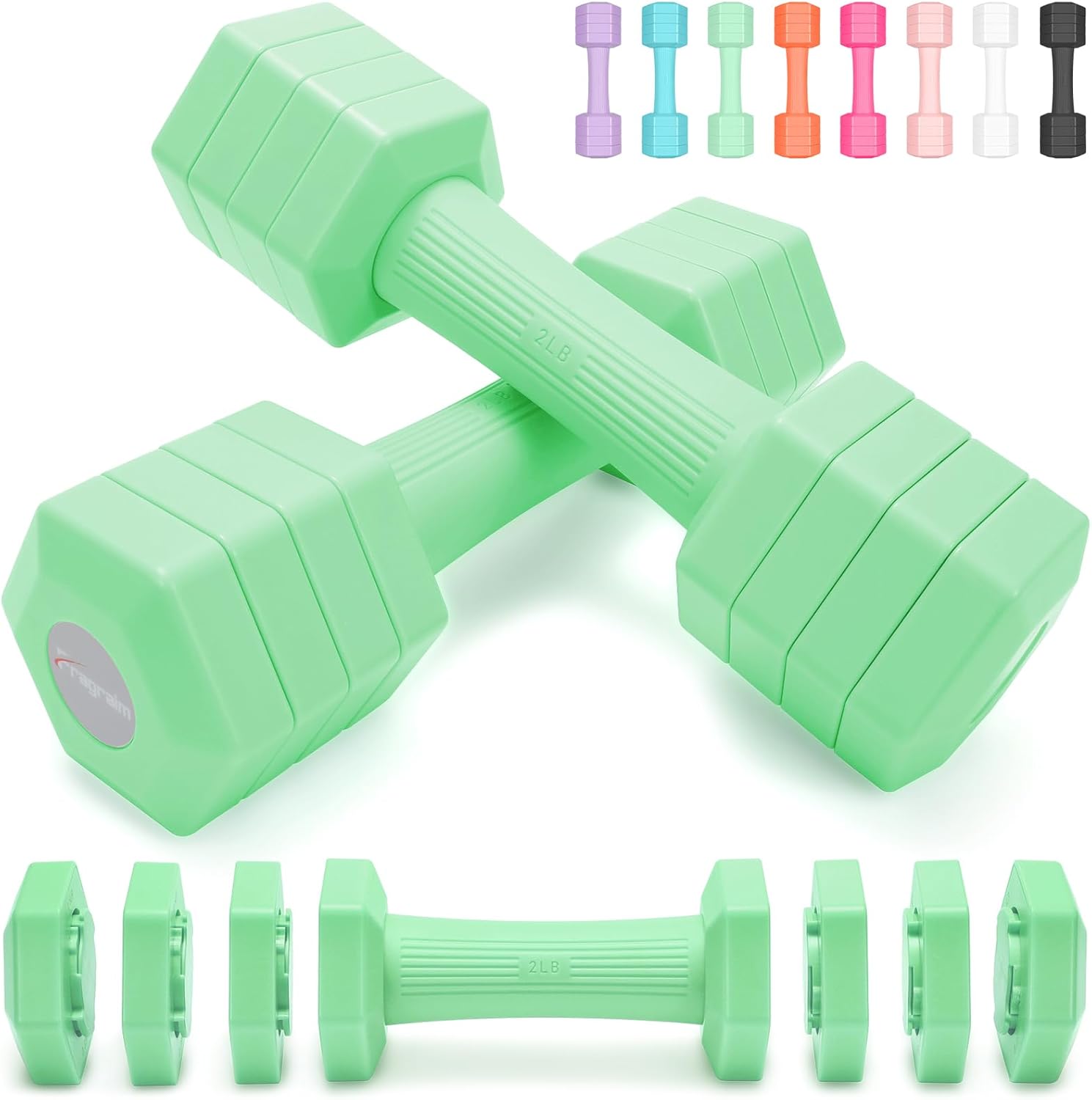 Adjustable Dumbbells Set for Home Gym Exercise Fitness