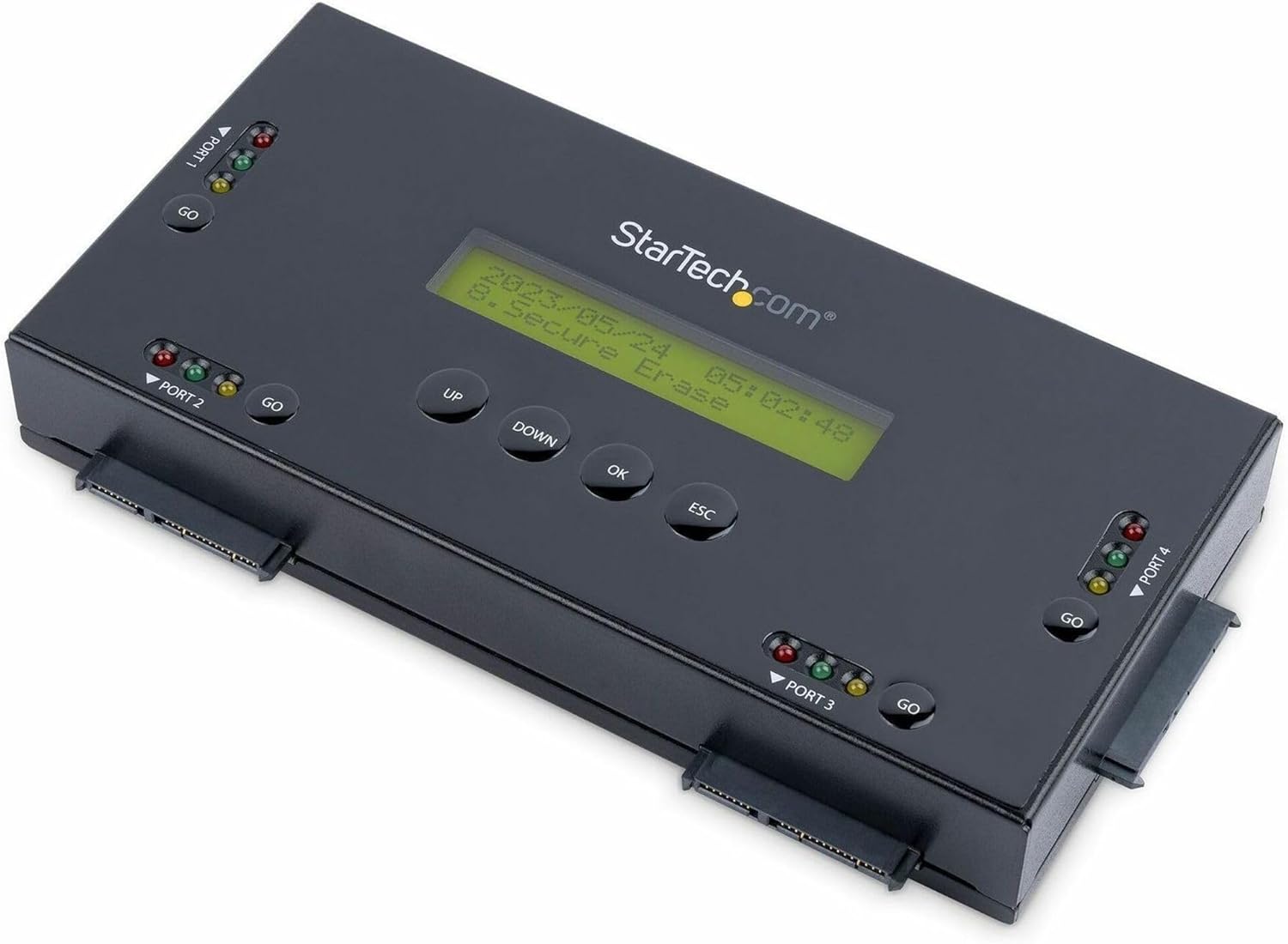 Securely Erase Data with 4-Bay HDD/SSD Wiper