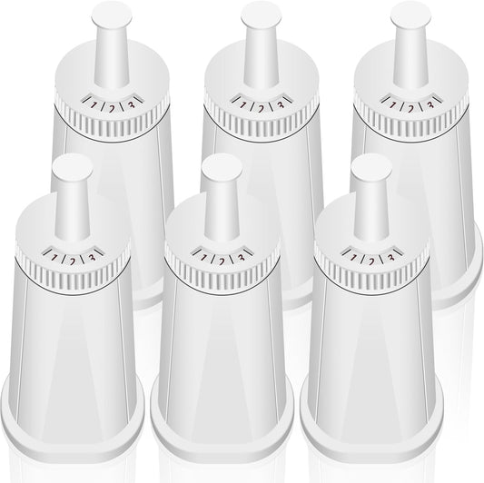 6 Pack Replacement Water Filter for Breville Espresso Machines