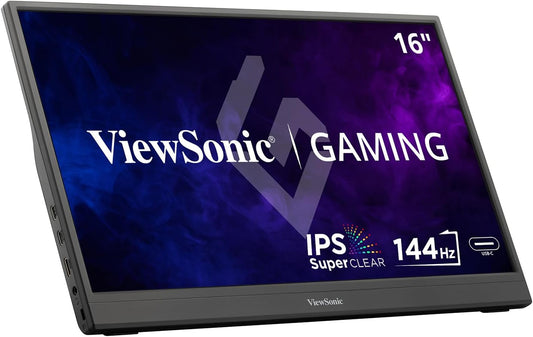 ViewSonic 16 Portable Gaming Monitor - 144Hz Refresh Rate