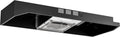 Black Range Hood 36 in Under Cabinet - Slim Quiet 300 CFM
