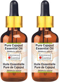 Greenwood Essential Pure Cajeput Essential Oil (100ml x2)