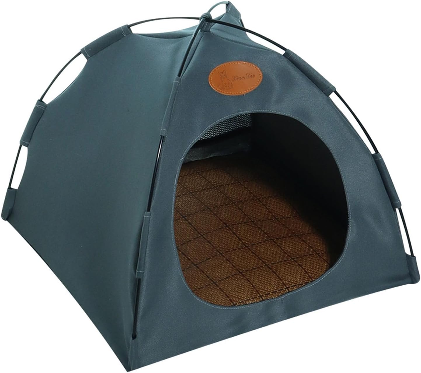 Pet Teepee Tent Bed with Cooling Cushion - Rulbelok