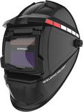 Welding Helmet Auto Darkening True Color Solar Powered - Clear View
