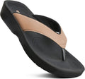 Arch Support Flip Flops for Women - Stylish Cushioned Sandals