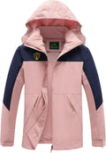 Women's Waterproof Rain Jacket - Lightweight Packable Hooded Coat This