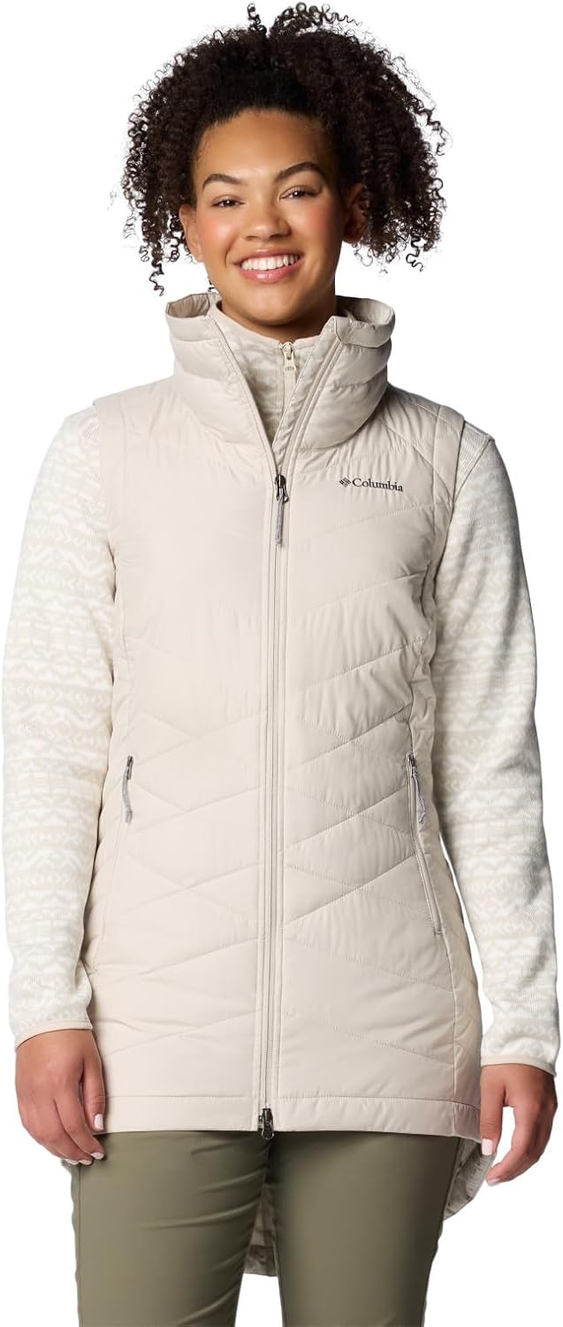 Columbia Womens Heavenly Ii Long Vest for Ultimate Warmth