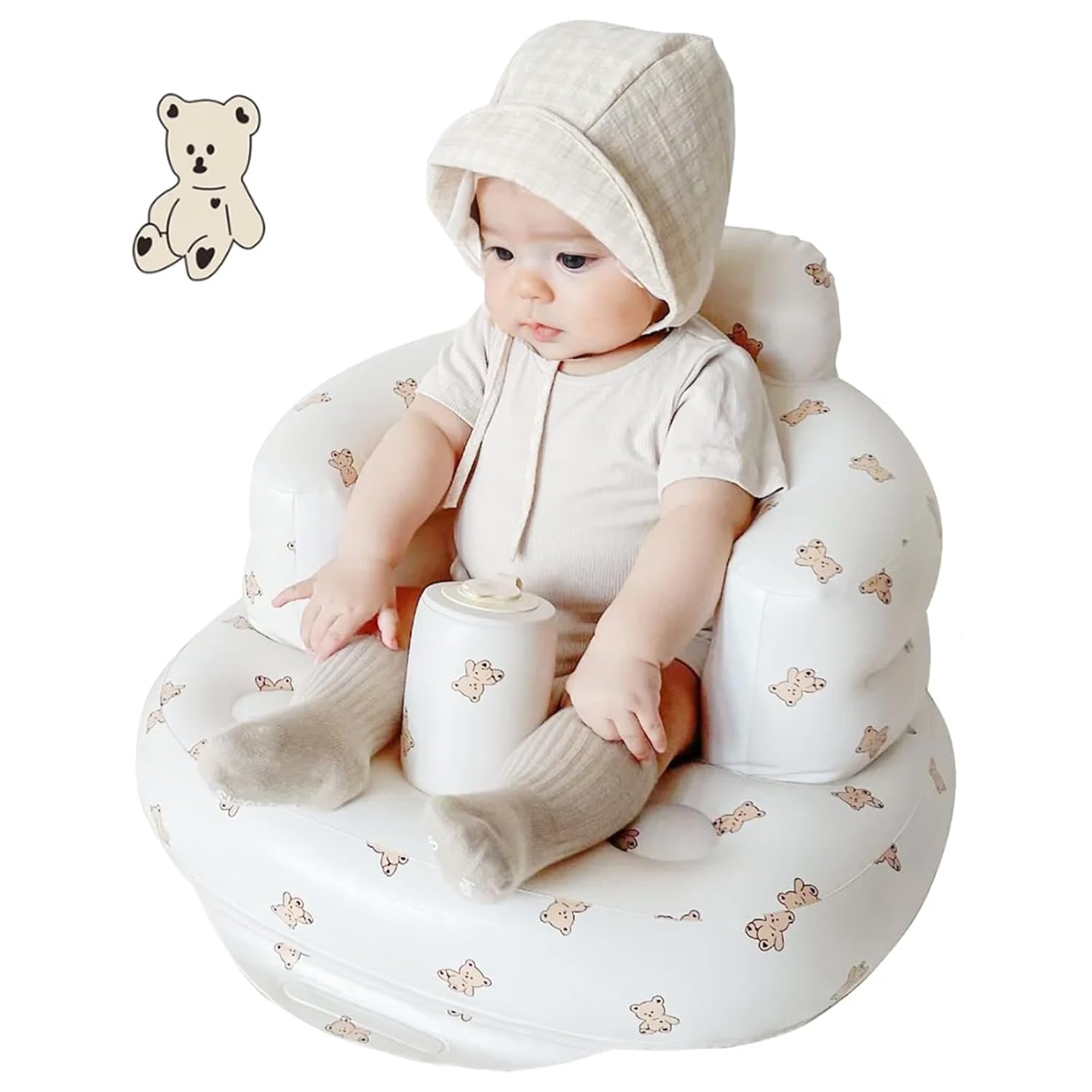 Portable Air Pump Baby Seat - Safe Infant Support