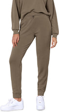 Women's Modal Soft Jogger Pants High Waist - Adjustable Comfort