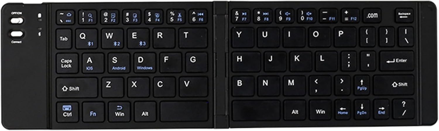 Portable Foldable Bluetooth Keyboard | Multi-Device Support