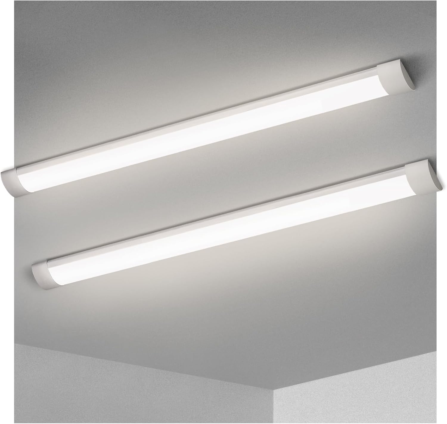 KILIPOL 4FT LED Batten Light for Home, Office, and Garage