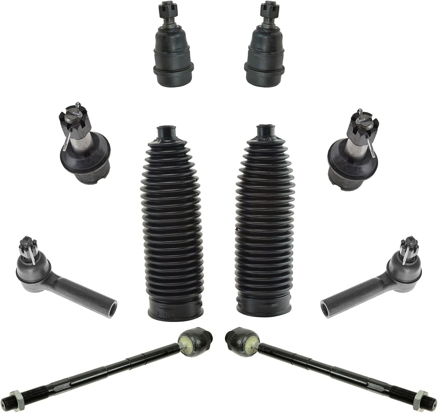 TRQ Front Steering & Suspension Kit for Dodge Ram 1500 2500 3500