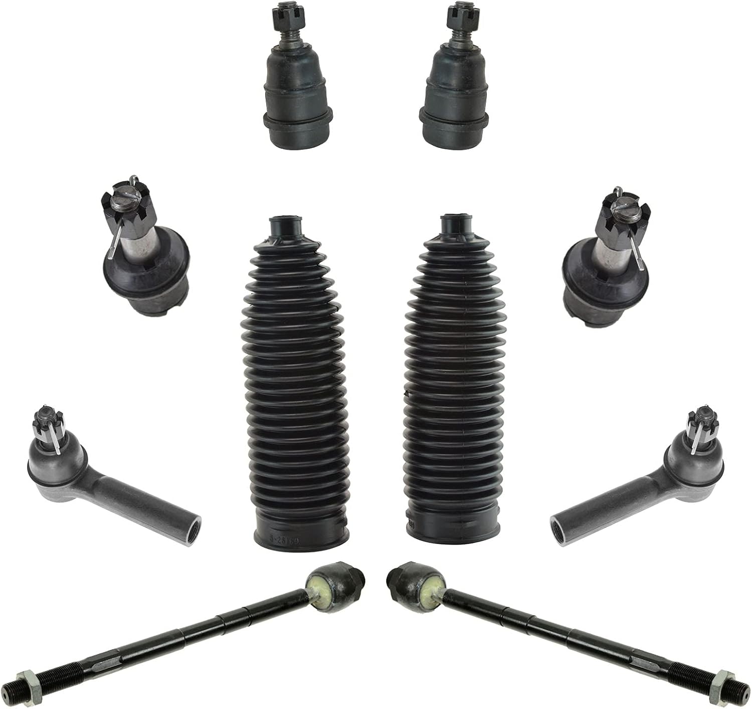 TRQ Front Steering & Suspension Kit for Dodge Ram 1500 2500 3500