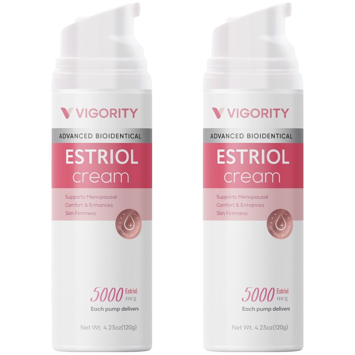 Vigority Bioidentical Estriol Face Cream for Women - Natural Estrogen