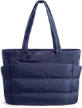 BAGSMART Lightweight Puffy Tote Bag for Women 15ft or 16ft
