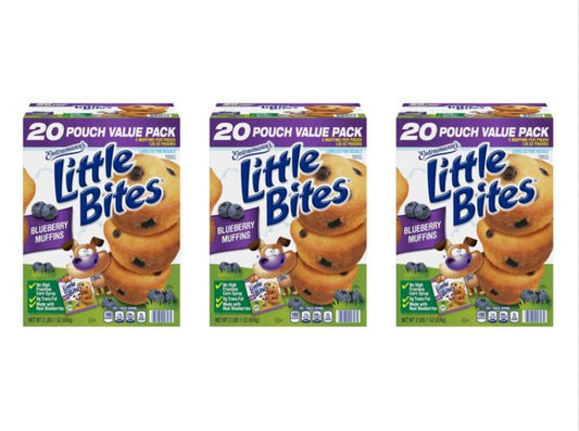Entenmann's Little Bites Blueberry Muffins - Perfect Snack